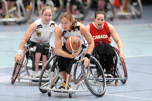 Damen Rollstuhl-Basketball-Laenderspiel am 23. Juni 2013 (© MSSP)