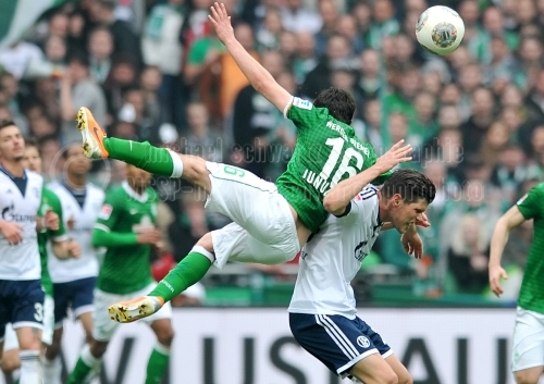 SV Werder Bremen-FC Schalke 04 am 05. April 2014 (© MSSP - Michael Schwartz)