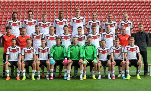 WM-Mannschaftsfoto Deutschland am 05. Juni 2014  (© MSSP - Michael Schwartz)