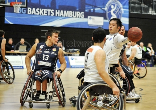 BG Baskets Hamburg -  RSB Team Thueringen am 23. November 2014 (© MSSP)