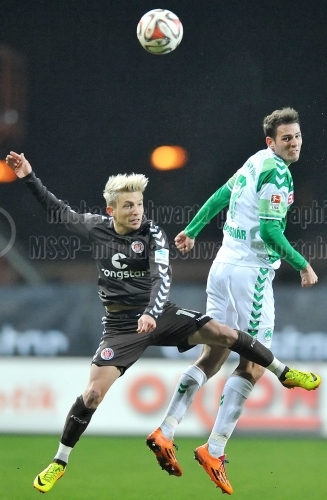FC St. Pauli - Greuther Fuerth am 16.02.2015 (© MSSP)