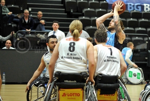 BG Baskets Hamburg -  RSV Lahn-Dill am 07. Maerz 2015 (© MSSP)