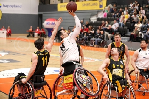 BG Baskets Hamburg - Interwetten-Coloplast Sitting Bulls am 14. Maerz 2015 (© MSSP)