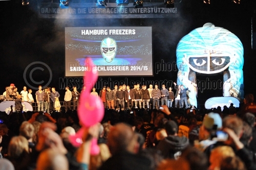 Saisonabschlussfeier der Hamburg Freezers am 02. April 2015 (© MSSP)