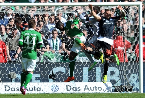 SV Werder Bremen - Hamburger SV  am 19. April 2015 (© MSSP)