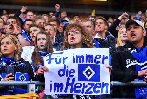 Hamburger SV - Karlsruher SC am 28. Mai 2015 (© MSSP)