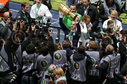 Pokalfinale Borussia Dortmund - VfL Wolfsburg am 30. Mai 2014 (© MSSP - Tom Kohler)