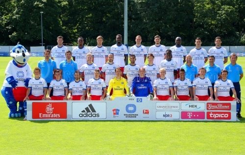 Mannschaftsfoto des HSV am 15. Juli 2015 (© MSSP)
