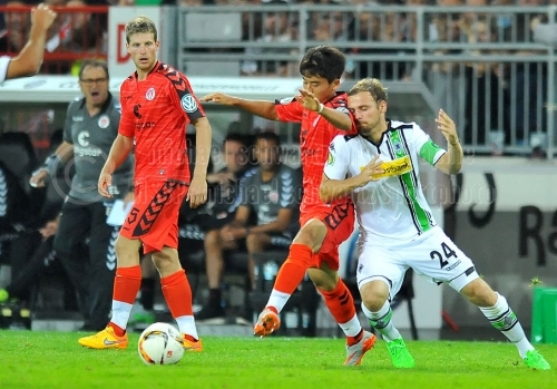 FC St. Pauli - VfL Bor. Moenchengladbach am 10. August 2015 (© MSSP - Michael Schwartz)