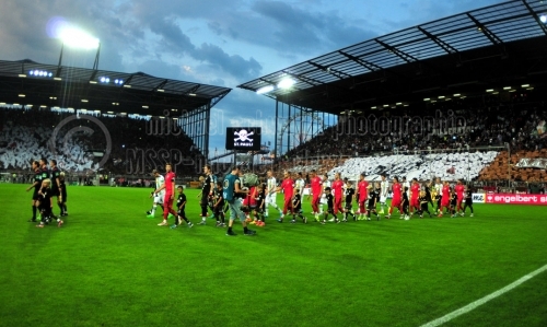 FC St. Pauli - VfL Bor. Moenchengladbach am 10. August 2015 (© MSSP - Michael Schwartz)