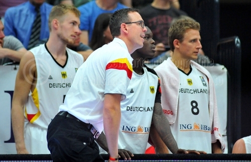 Basketball Deutschland - Lettland am 21. August 2015 (© MSSP - Michael Schwartz)
