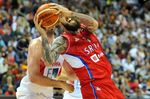 FIBA EM-Vorrunde Spanien-Serbien am 05. September 2015 (© MSSP - Michael Schwartz)