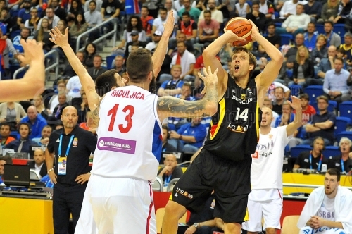 FIBA EM-Vorrunde Serbien - Deutschland am 06. September 2015 (© MSSP - Michael Schwartz)