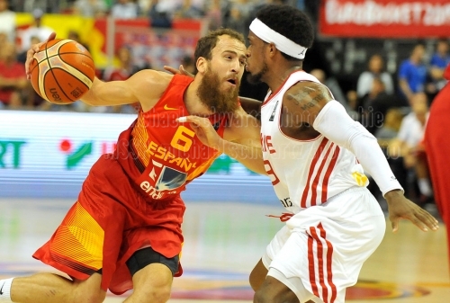 FIBA EM-Vorrunde Tuerkei - Spanien am 07. September 2015 (© MSSP - Michael Schwartz)