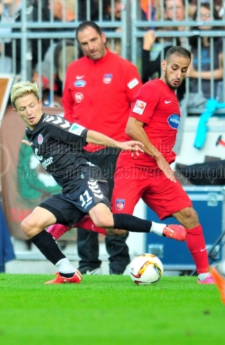 FC St. Pauli - 1. FC Heidenheim 1846 am 24. September 2015 (© MSSP - Michael Schwartz)