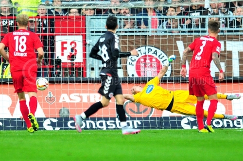 FC St. Pauli - 1. FC Heidenheim 1846 am 24. September 2015 (© MSSP - Michael Schwartz)