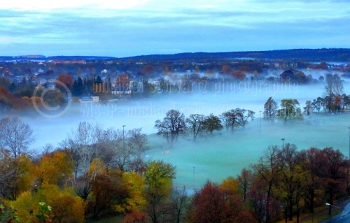 Nebel ueber der Elbe in Dresden am 07.11.2015 (© schwartz photographie - Schneider)