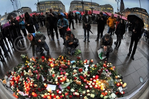 Trauer um Helmut Schmidt am 11. November 2015 (© MSP - michael schwartz)