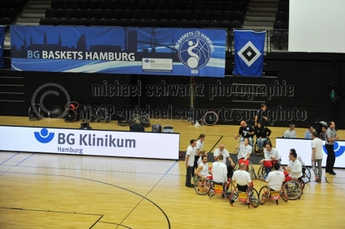 BG Baskets Hamburg - RSB Thuringia Bulls am 14. November2015 (© MSSP)