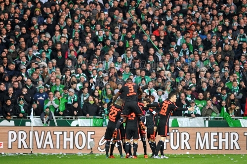 SV Werder Bremen - Hamburger SV am 28. November 2015 (© MSSP - Michael Schwartz)