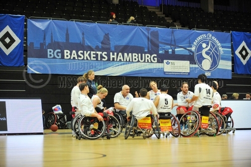 BG Baskets Hamburg - Hannover United am 13. Dezember2015 (© MSSP - Michael Schwartz)