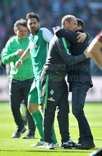 SV Werder Bremen Eintracht Frankfurt am 14. Mai 2016 (© MSSP - Michael Schwartz)