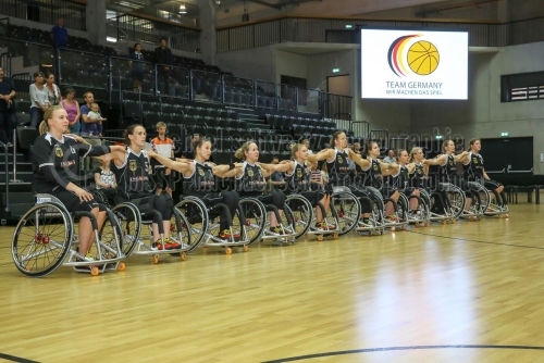 Rollstuhlbasketball Testlaenderspiel Deutschland - China am 27. August 2016 (© MSSP - Katrin Beyer)