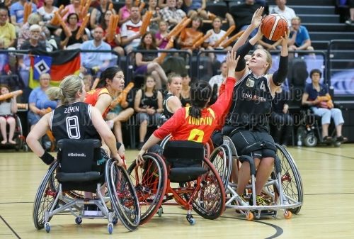 Rollstuhlbasketball Testlaenderspiel Deutschland - China am 27. August 2016 (© MSSP - Katrin Beyer)