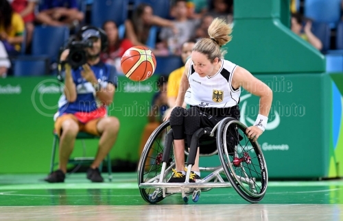 Annika Zeyen bei den Paralympics 2016 (© Stefan Stendel)