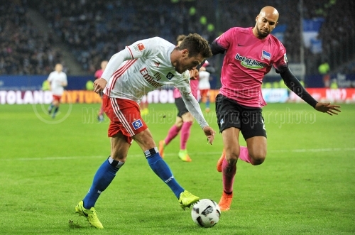 Hamburger SV - Hertha BSC Berlin am 04. Maerz 2017 (© MSSP - Michael Schwartz)