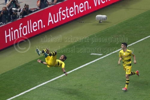 Eintracht Frankfurt - Borussia Dortmund am 27. Mai 2017 (© MSSP - Tom Kohler)