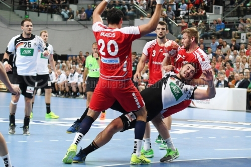Handball EM-Qualifikationsspiel Deutschland-Schweiz am 18. Juni 2017 (© MSSP - Michael Schwartz)