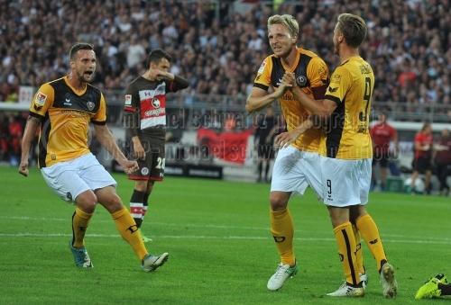 FC St. Pauli - SG Dynamo Dresden am 07. August 2017 (© MSSP - Michael Schwartz)