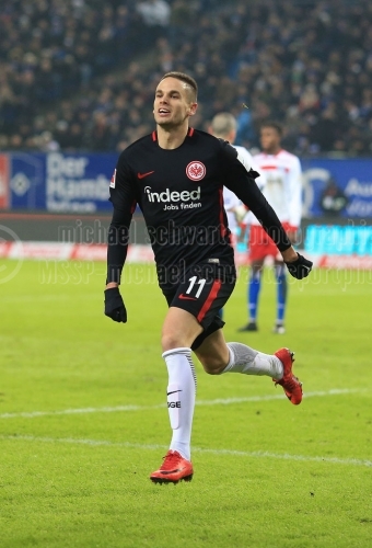 Hamburger SV - Eintracht Frankfurt am 12. Dezember 2017 (© MSSP - Michael Schwartz)