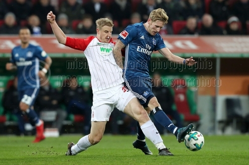 FC Augsburg- Hamburger SV am 13. Januar 2018 (© MSSP - Tom Kohler)
