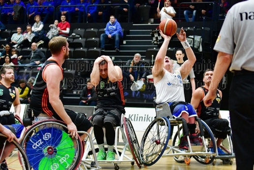 BG Baskets Hamburg -  BSC Rollers Zwickau am 13. Januar 2018 (© MSSP)