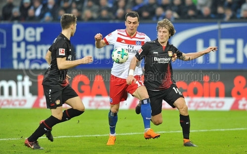 Hamburger SV - Bayer 04 Leverkusen am 17. Februar 2018 (© MSSP - Michael Schwartz)