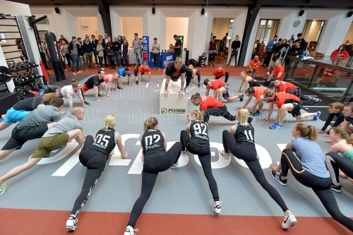 Eroeffnung Fitness First-Club Stephansplatz in Hamburg am 03. April 2018 (© MSSP)