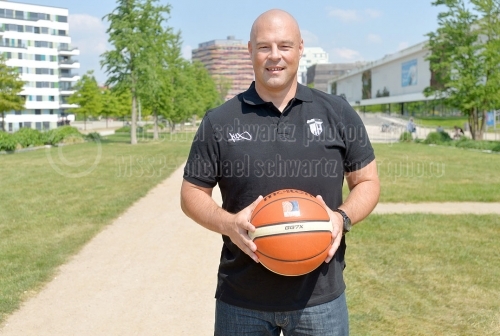 Mike Taylor ist Trainer der Hamburg Towers  in der kommenden Saison am 24. Mai 2018 (© MSSP)