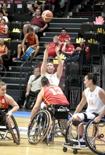 Rollstuhlbasketball-WM 2018 Niederlande - Spanien 16.08.2018 (© 2018WBWC-MSSP)
