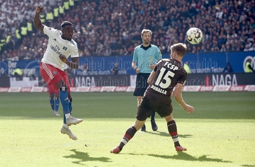 Hamburger SV -  FC St. Pauli am 30. September 2018 (© MSSP - Michael Schwartz)