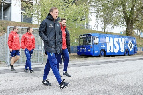 HSV-Trainer Hannes Wolf am 24. Oktober 2018 (© MSSP - Joe Noveski)