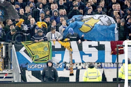 Hamburger SV - SG Dynamo Dresden am 11. Februar 2019 (© MSSP - Joe Noveski)