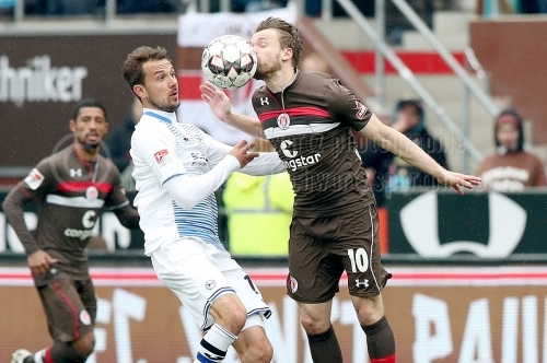 FC St. Pauli - DSC Arminia Bielefeld am 14. April 2019 (© MSSP - Joe Noveski)