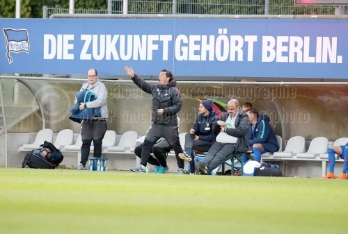 Hertha BSC Berlin 2 - 1. FC Lok Leipzig am 16. Maerz 2019 (© MSSP - Joe Noveski)