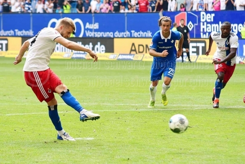 Hamburger SV - SV Darmstadt 98 am 28. Juli 2019 (© MSSP - Michael Schwartz)