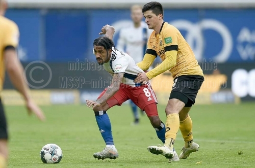 Hamburger SV - SG Dynamo Dresden am 23. November 2019 (© MSSP - Michael Schwartz)