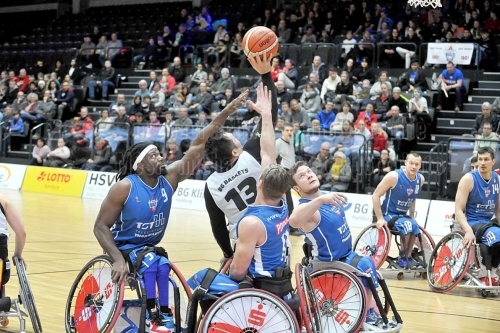 BG Baskets Hamburg - RSB Thuringia Bulls am 12. Januar 2020 (© MSSP)