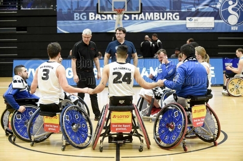 BG Baskets Hamburg - Baskets 96 Rahden  am 19. Januar 2020 (© MSSP)
