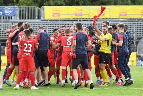 HFV-Pokalfinale FC Eintracht Norderstedt - TSV Sasel am 22. August 2020 (© MSSP - Michael Schwartz)